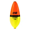 Thill Wobble Bobber Pear 2 1/4'' Org/Blk/Yl 1/16 - Thill-Bobbers