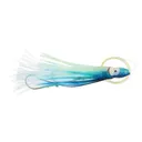 P-Line Rigged Squid Skirt 4.5'' Glow/Blue Black Stripe - P-Line