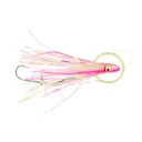 P-Line Rigged Squid Skirt 4.5'' Clear Pearl Pink Glow - P-Line
