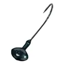 Strike King TG Football Head 1/4oz Black - Strike-King-Lures