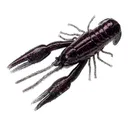 Yum Crawbug 3.25'' Black Neon 8pk - Yum-Baits