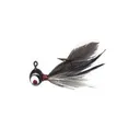 NotHead Feather Jig 1/64 Black/White 2pk - Nothead-Lures