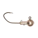 Eagle Claw Ball Head Jig Head w/Pro-V Hook 1/8 oz Unpainted - Eagle-Claw