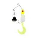 Mr Crappie Spin Baby Refrigerator White - Mr-Crappie-Baits