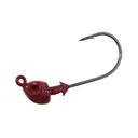 Strike King SW Flats JigHead Red 3pk - Strike-King-Lures