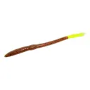 Creme Scoundrel Worms 6'' Pumpkin Chart 12pk - Creme-Lures