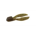 Zoom Super Chunk Jr 2'' Green Pumpkin Red 6pk - Zoom-Baits