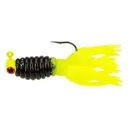 Mr Crappie Sausage Heads 1/16oz Tuxedo Black - Mr-Crappie-Baits
