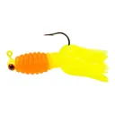 Mr Crappie Sausage Heads 1/8oz Osage Orange - Mr-Crappie-Baits