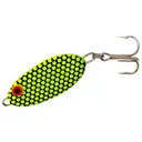 Bomber Slab Spoon 7/8 Fl Yellow/Black Scale - Bomber-Lures
