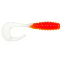 Yum Ribbontail Grub 3'' Tangerine 15pk - Yum-Baits