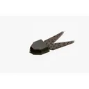 Zoom Small Chunk 2.5'' Black Red Glitter 5pk - Zoom-Baits