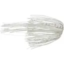 War Eagle Skirt White Silver - War-Eagle-Lures