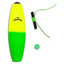 Mr Crappie Slippers Cigar 2'' Y/G Unwgt 3pk - Mr-Crappie-Baits