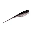 Mr Crappie LightningShad 2'' Tuxedo Black- Sparkle Lamina - Mr-Crappie-Baits