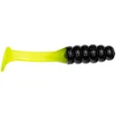 Mr Crappie Slabalicious Tuxedo Black/Chart Glow 15pk - Mr-Crappie-Baits