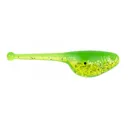 Mr Crappie Shadpole Electric Lime 15pk - Mr-Crappie-Baits