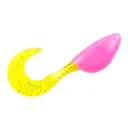 Mr Crappie Shadpole Curlytai Electric Chicken 15pk - Mr-Crappie-Baits