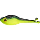 Mr Crappie Scizzor Shad Body Tuxedo Black 10pk - Mr-Crappie-Baits