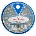 Bullet Weight Rmvable Split Shot Skillet Assortment 78pc - Bullet-Weights
