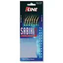 P-Line Sabiki w/Mylar Fluoro #10 w/red hook - P-Line