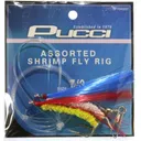 P-Line Rig Shrimp Fly SF70 Asst R/Y B/W BK/W - P-Line