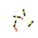 Thill AF Bobber Stops/Beads Flo Yellow - Thill-Bobbers