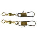 EA Barrel Swivel Snap w/Interlock 12 Black - Ea-Products