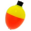Betts Plastic Pear 1'' Orange/Yellow 3pk - Betts-Tackle