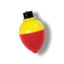 Betts Plastic Pear 3/4'' Orange/Yellow 3pk - Betts-Tackle