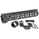 Midwest Industries Combat Rail One Piece M-LOK Handguard 10.5" Black - Midwest