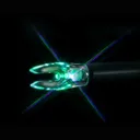 Nockturnal FIT Universal Size Lighted Nock - Blue/Green Strobing 3/pk - Nockturnal
