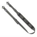 Grovtec QS 2-Point Sentinel Sling with Push Button Swivels Wolf Grey - GrovTec