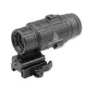 Leapers UTG 3X Magnifier with Flip-to-side QD Mount W/E Adjustable - Leapers