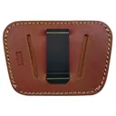 Personal Security Products Homeland Concealment Belt Slide Holster with Removable Clip M/L Brown Ambi - Personal-Security-Products