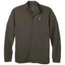 Browning Early Season 3/4 Zip Shirt Major Brown S - Browning-Clothing