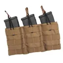 TacShield Triple Speed Load Rifle Magazine Pouch Coyote Tan - Tacshield