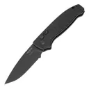 Hogue Ballista I Automatic Folder Knife 3 1/2" Drop Point Blade Black - Hogue-Knife