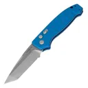 Hogue Ballista I Automatic Folder Knife 3 1/2" Tanto Blade Blue - Hogue-Knife