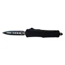 Templar Knife Small Black Rubber Knife 2-3/4" Dagger Blade Black - Templar-Knife