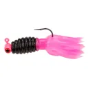 Mr Crappie Sausage Heads 1/8oz Pink Tuxedo - Mr-Crappie-Baits