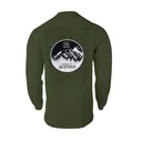 Glock Born in Austria Long Sleeve Shirt Military Green M - Glock