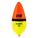 Thill Wobble Bobber Pear 2 1/8'' Org/Blk/Yl 1/8o - Thill-Bobbers