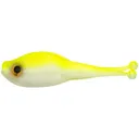 Mr Crappie Scizzor Shad Body Refrigerator White 10pk - Mr-Crappie-Baits