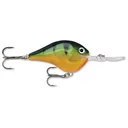Rapala Dives To 4 Crankbait 2" 5/16 oz Perch - Rapala-Lures