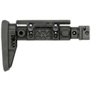 Midwest Industries Alpha Series Picatinny Folding Stock Black - Midwest
