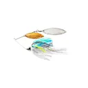 War Eagle 2-Willow Hammered 1/2oz Nickel Sexxy Shad - War-Eagle-Lures