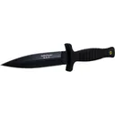 Smith & Wesson H.R.T. False Edge Fixed Knife 4-7/10" Dagger Blade Black - Smith-Wesson