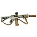 Shield Arms Mountain Partisan Sling Montana Mud with Kevlar Loops - Shield-Arms