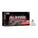 CCI Blazer Aluminum Handgun Ammunition .45 ACP 230 gr FMJ 845 fps 1000/rd Case - Cci